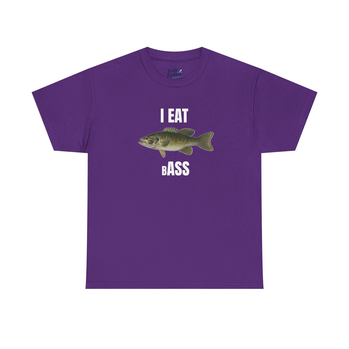 "eat bass" tee