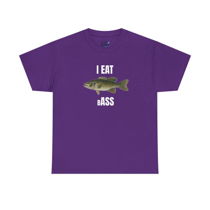 "eat bass" tee